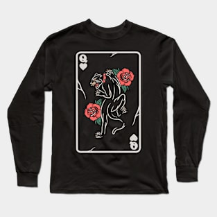 Tiger and rose Long Sleeve T-Shirt